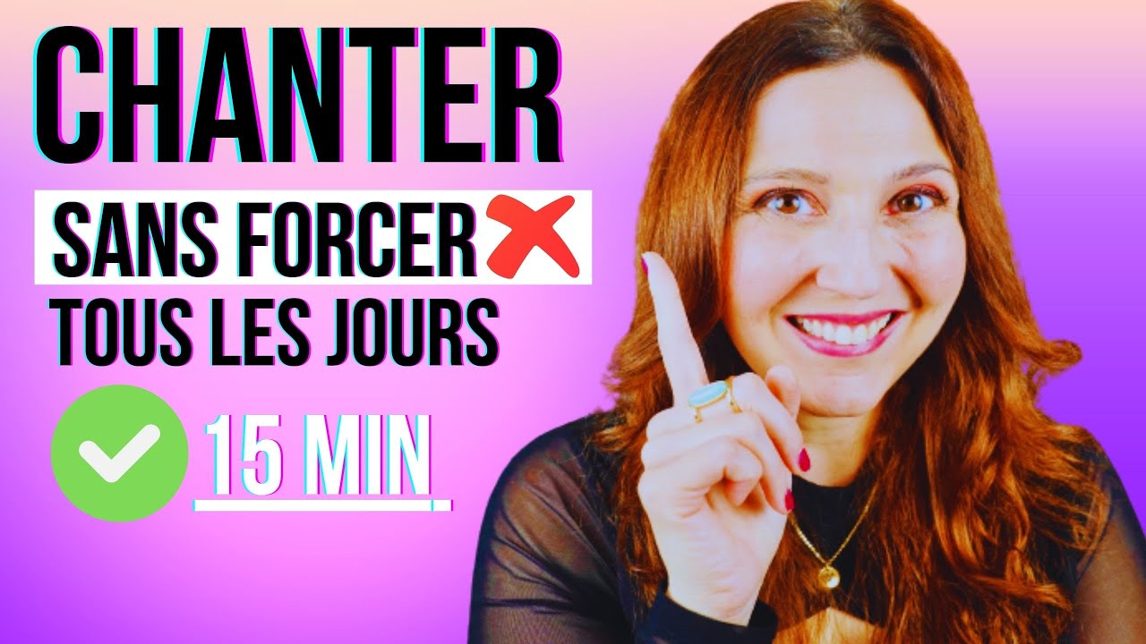 Chanter SANS forcer en 15 min par jour ❌ La ROUTINE secrète des PROS!