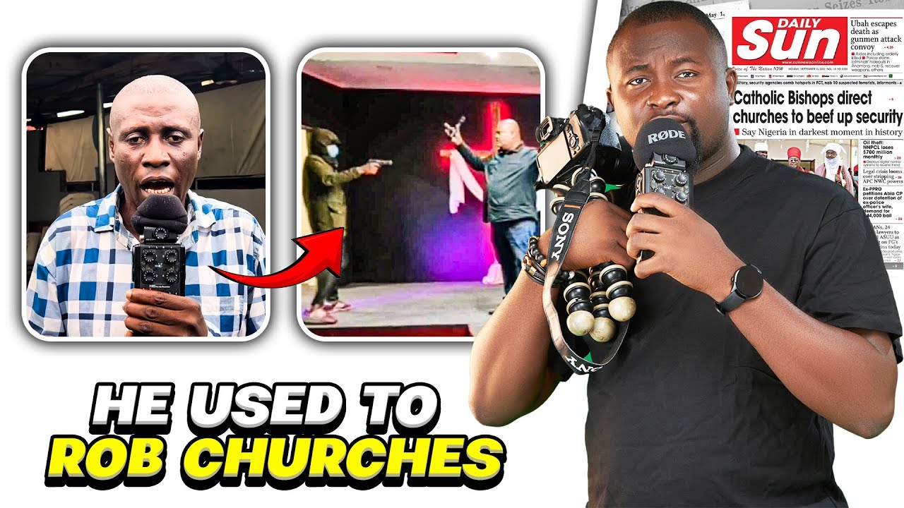 He robbed 10,000 churches in Nigeria and stole over 500Million naira