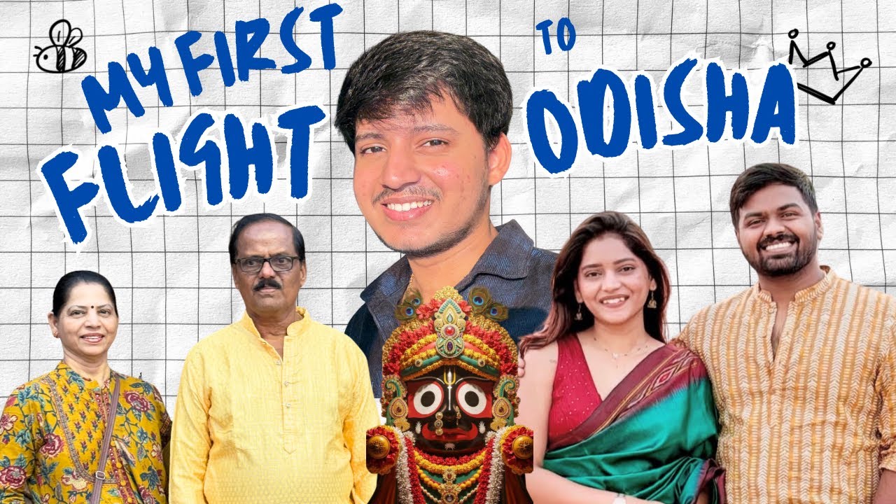 My First Flight Ever ✈️ To Jagannath Puri 😭❤️ | Day 1 Begins with Shivani Yash n Manchekar’s