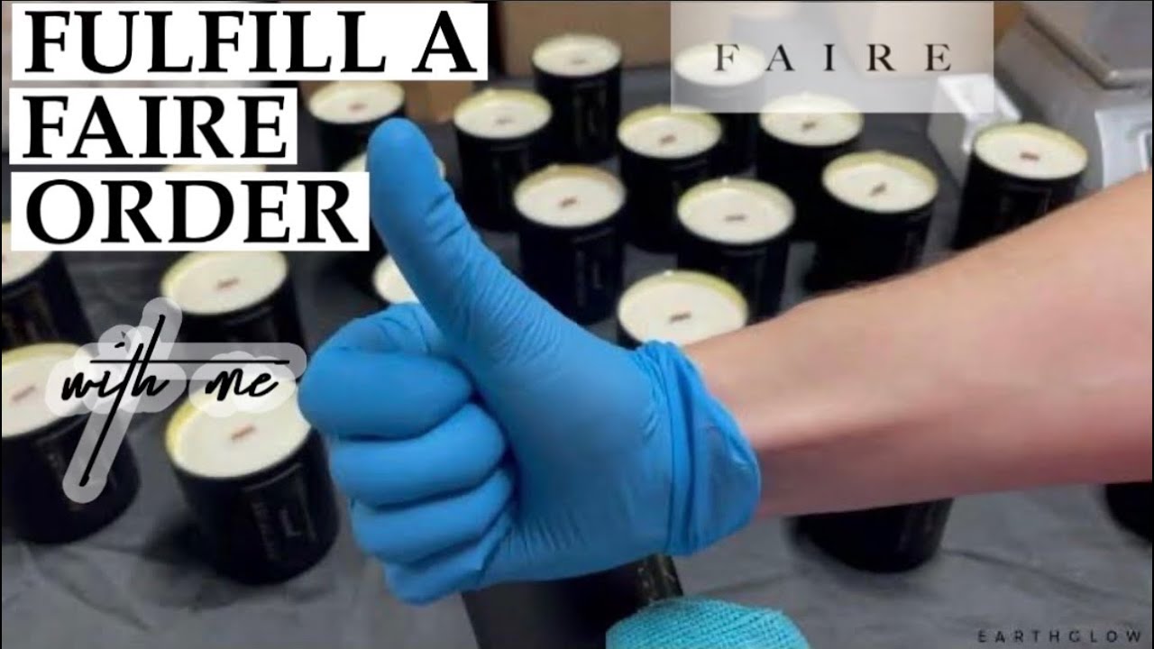 📦 Fulfill a Faire Wholesale Candle Order with me 🕯️
