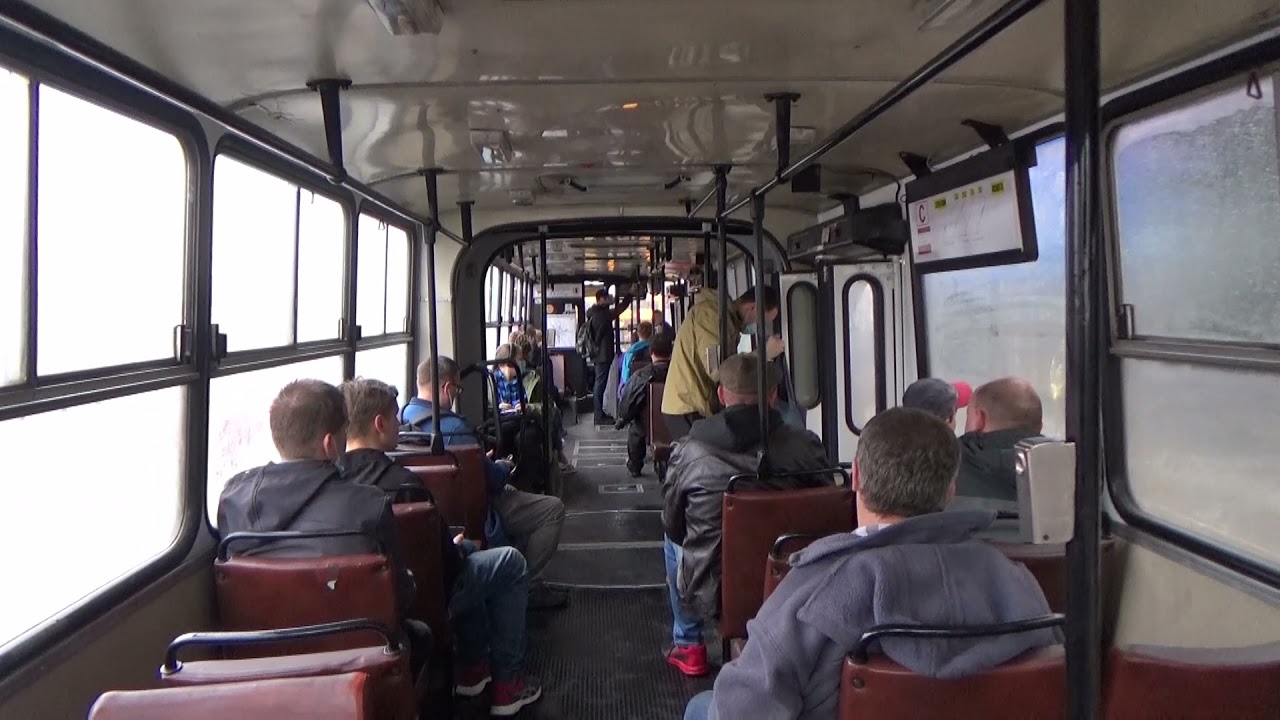 Przejazd Ikarusem 280.26 #2600 na kursie linii specjalnej C w Warszawie