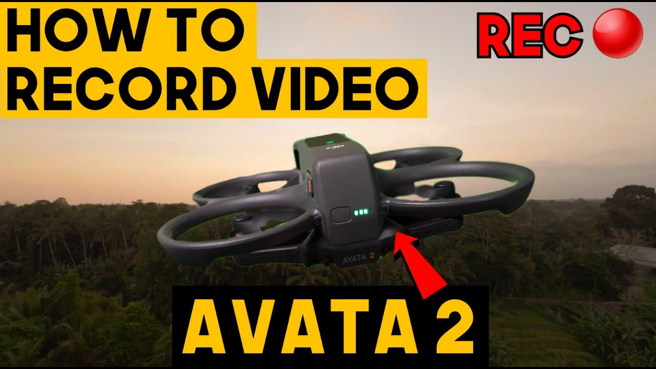How to Record Video on DJI Avata 2 & Goggles 3