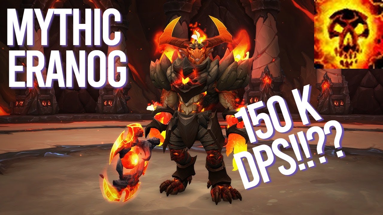 Rank 1 all classes Eranog mythic | Shadow priest big damage?!