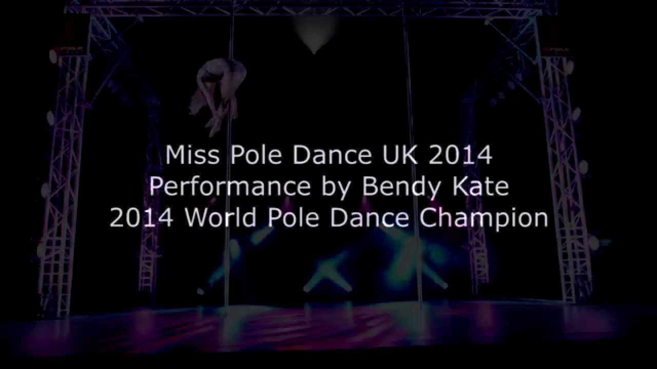 Miss Pole Dance UK 2014 - Performance by Bendy Kate