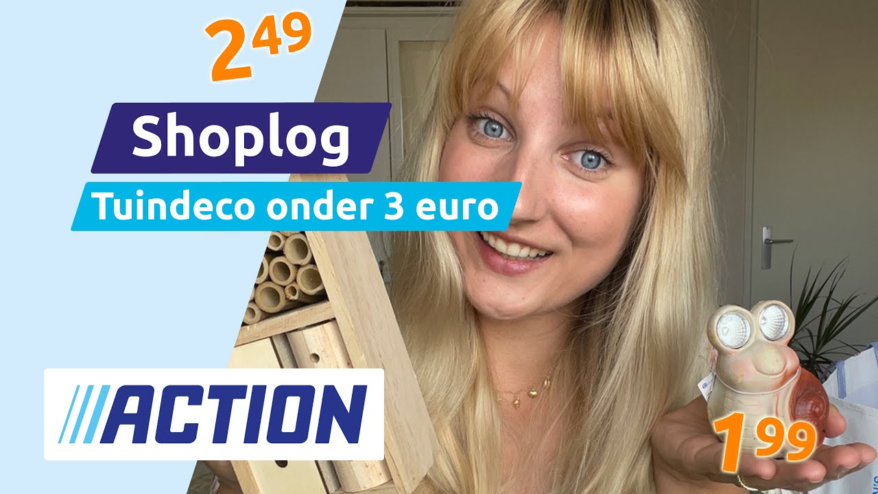 Shoplog: TUINDECORATIE onder 3 euro bij ACTION!🪴🌞 | Lindakaas