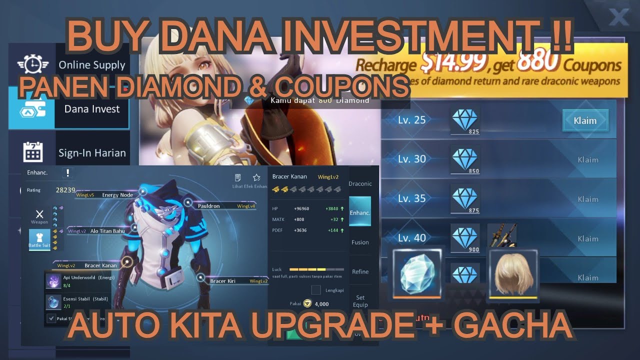 Dragon raja SEA - Buy Dana Investment I Worth It Banget Coy !!
