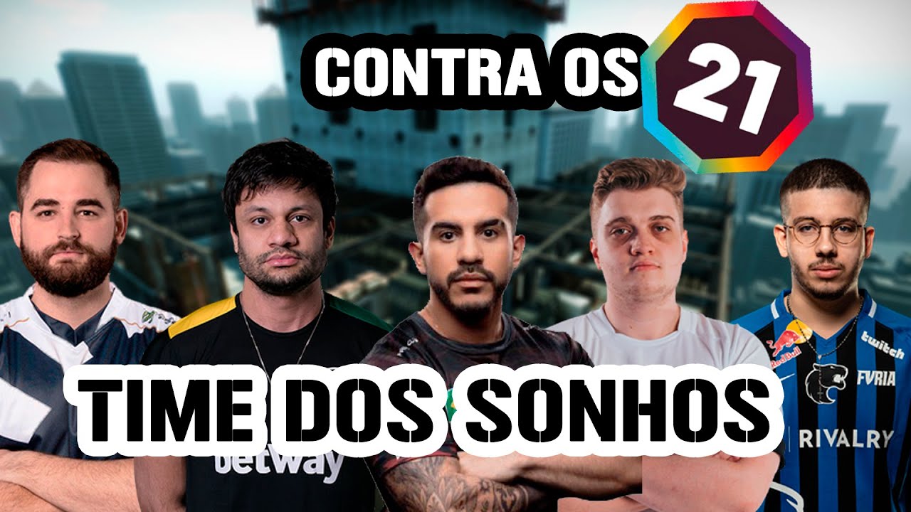 KSCERATO, FALLEN, FER, COLDZERA & BOLTZ contra os level 21 GC [TIME DOS SONHOS] P.t.2