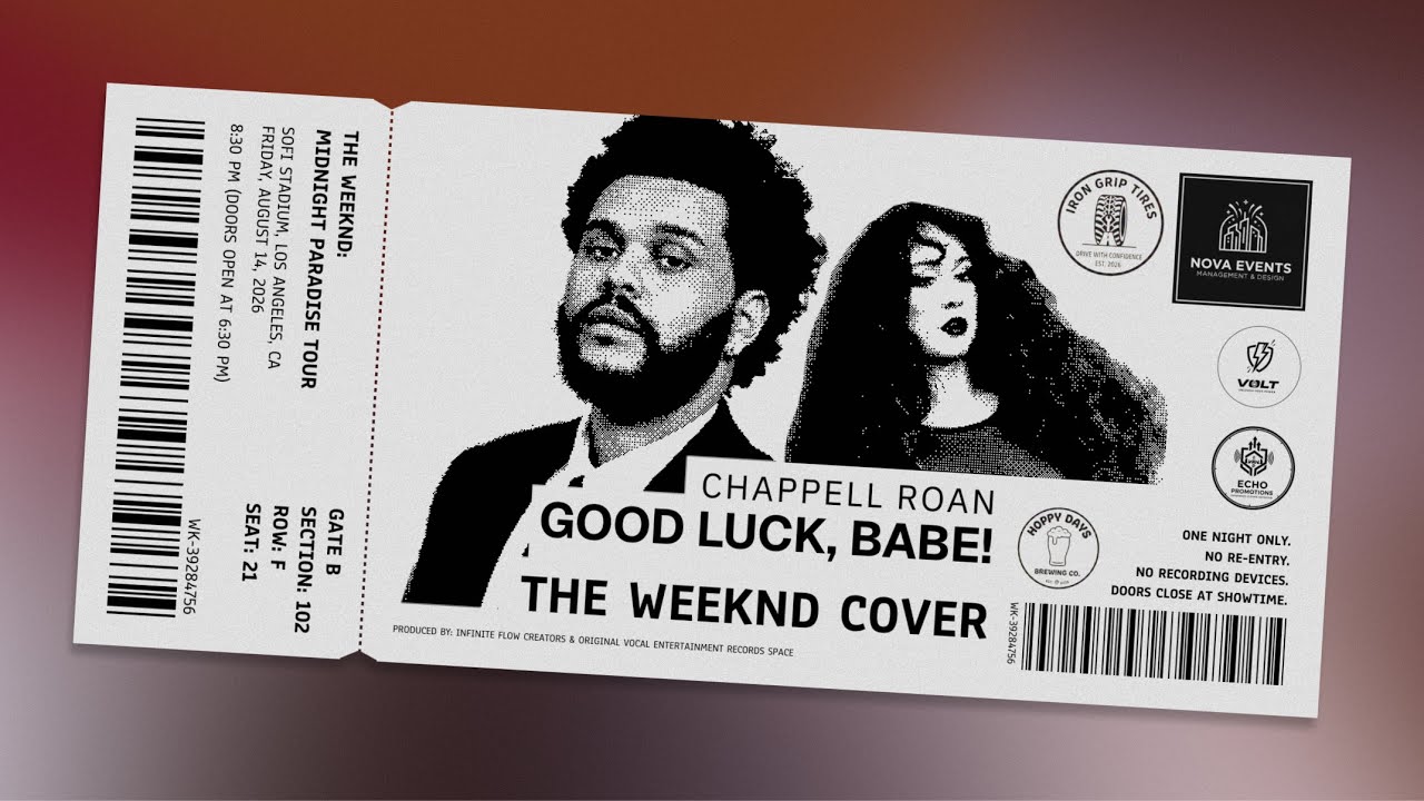 Good Luck, Babe - The Weeknd cover | Chappell Roan original | Pop, Synth-pop, Alternative R&B Cover