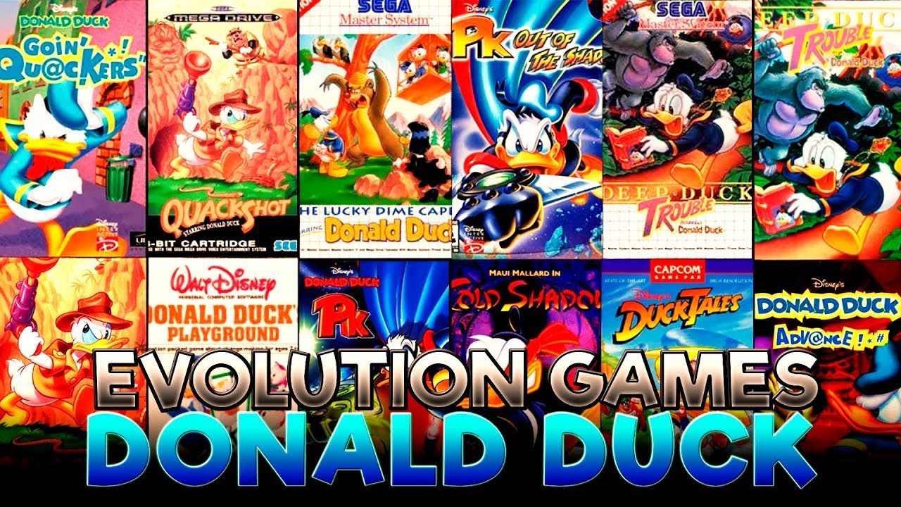 The Evolution of Donald Duck Games (1982–2026)