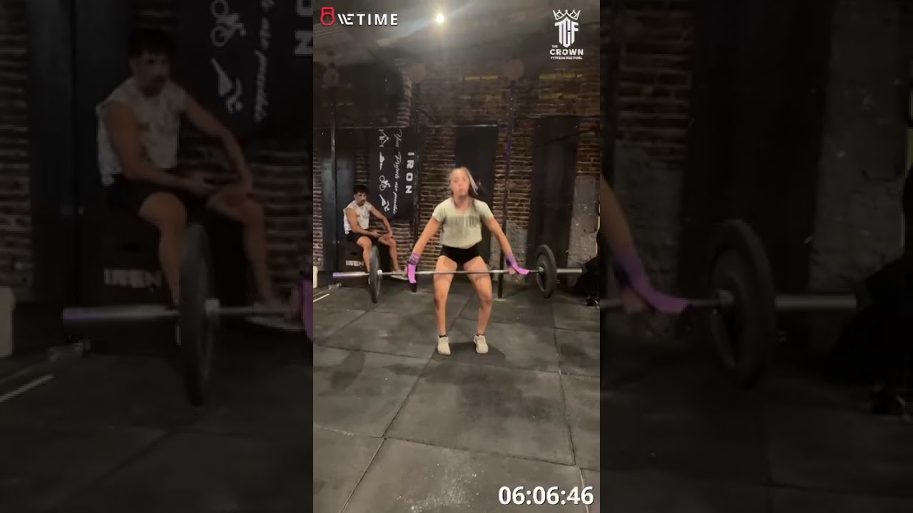 Camila Utreras, Open 26.3. The crown festival. Categoría trios scaled/begginers