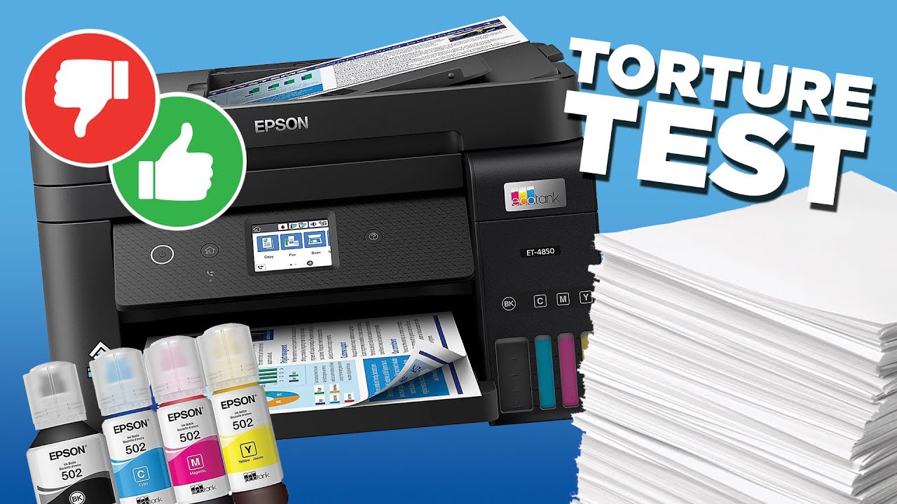 Принтеры Epson EcoTank: ИСПЫТАНИЕ НА ПЫТКИ — Проблемы с подачей КАРТОННОЙ БУМАГИ?