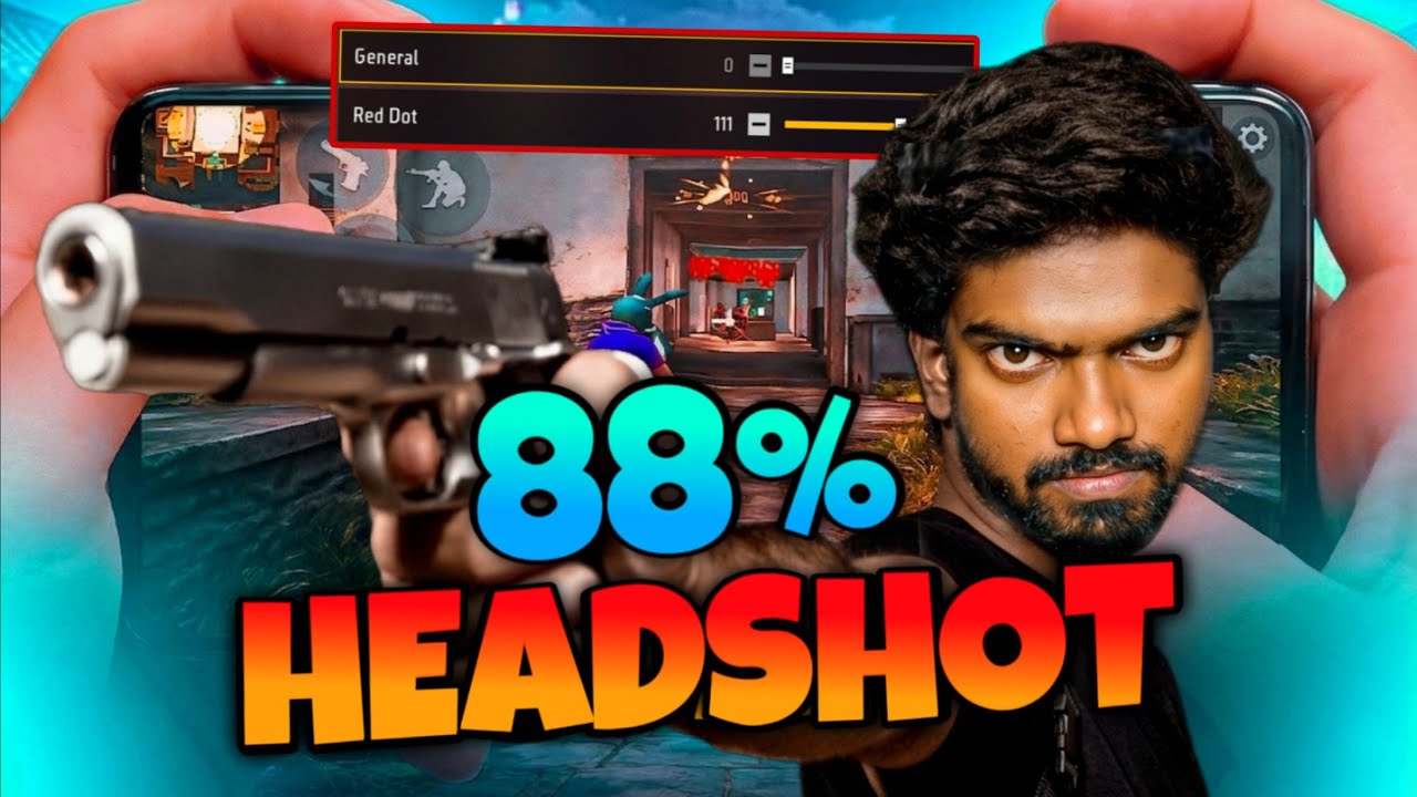 MY HEADSHOT SENSTIVITY AND CUSTOM HUB IN FREE FIRE TAMIL | RJ ROCK
