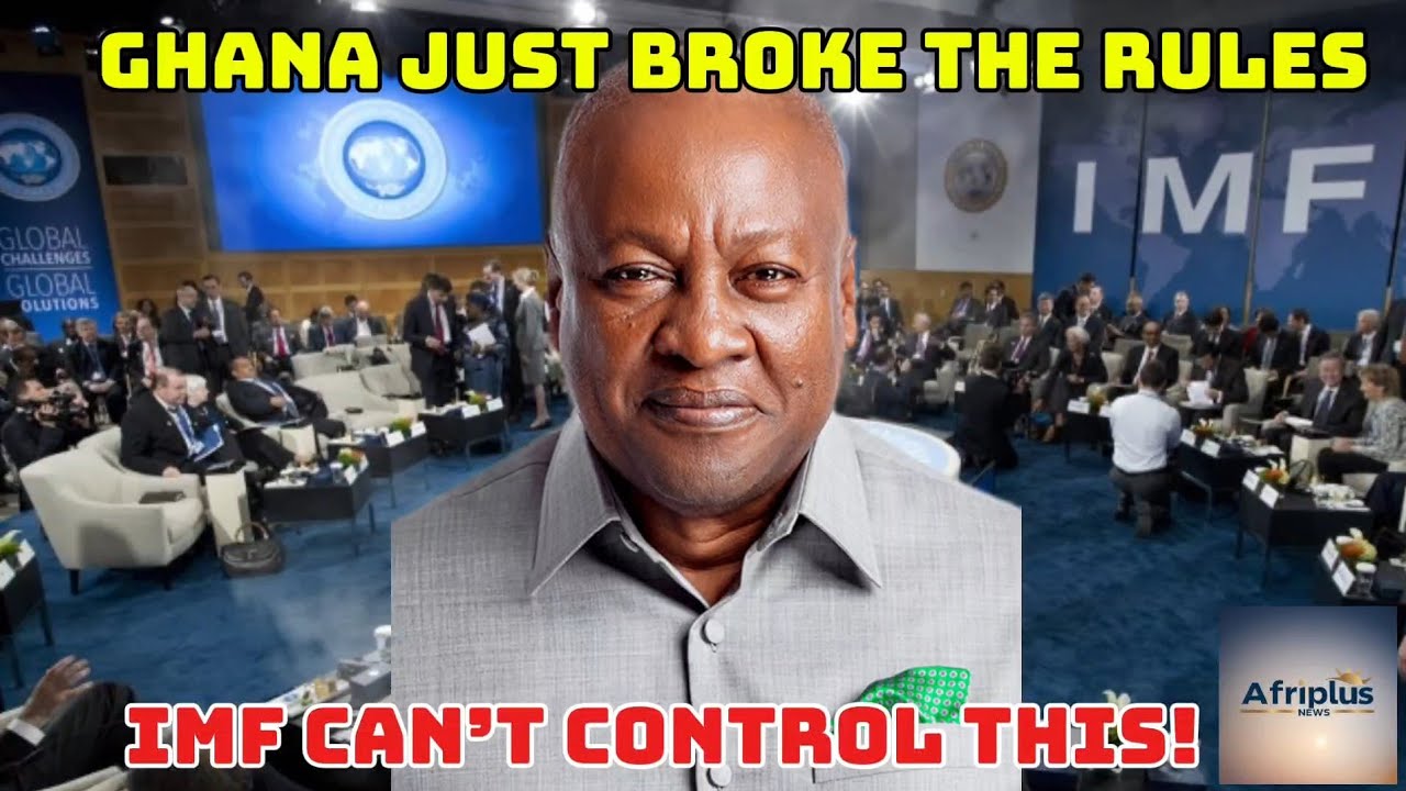 BREAKING: Ghana Just Did What the IMF Fears Most – And Africa Is Watching