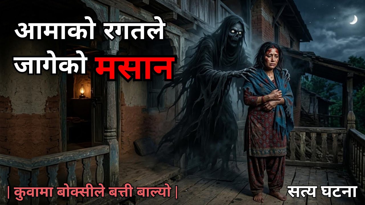 NEPALI GHOST STORY | AAMA KO RAGAT LE JAGEKO MASAAN | TRUE STORY | NEPALI TELLER