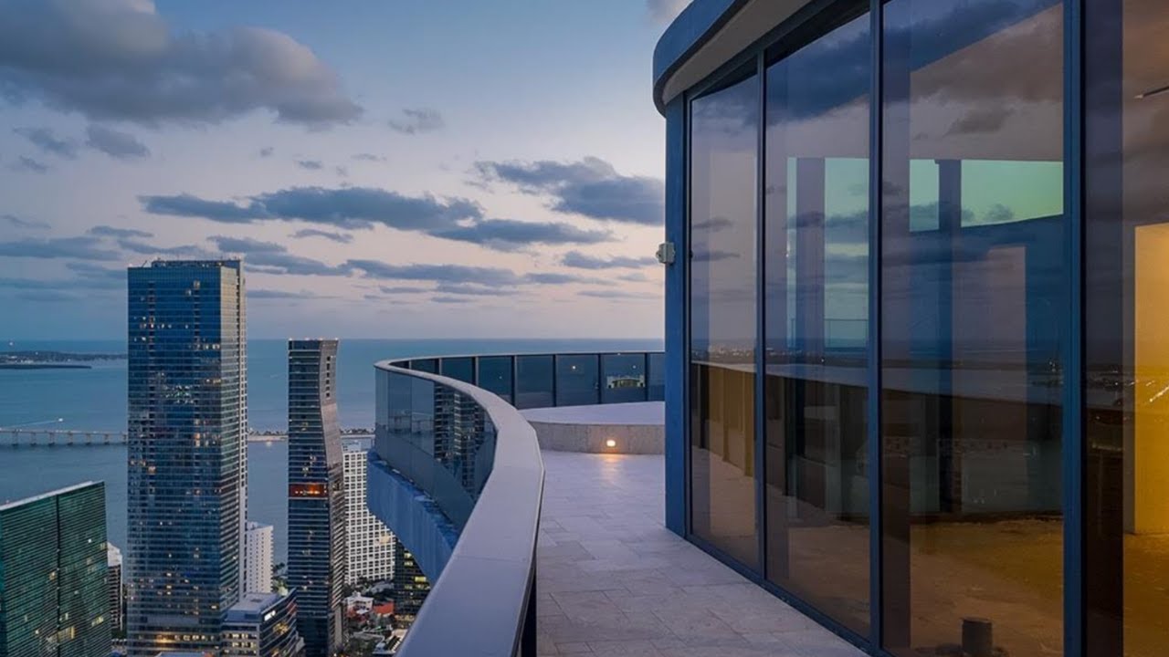 INSIDE a EXTRAORDINARY 3-FLOOR PENTHOUSE in MIAMI| 1000 Brickell Plz UPH10 | SERHANT. Signature