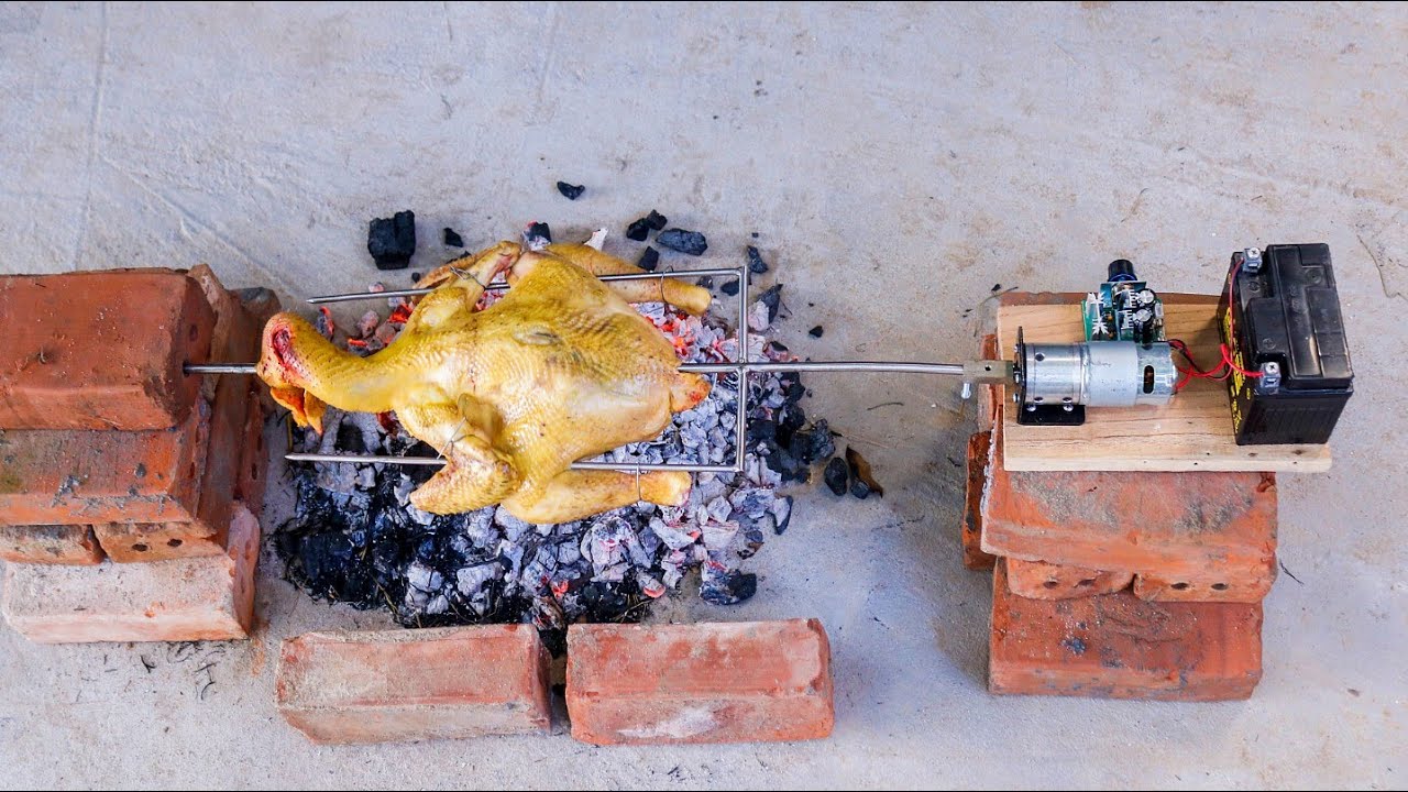 How to Make Chicken Grill Machine