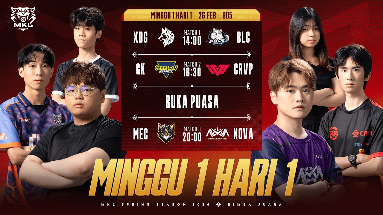 🔴 LIVE NOW | [BM] Musim Bunga 2026 | Regular Season Minggu 1 Hari 1