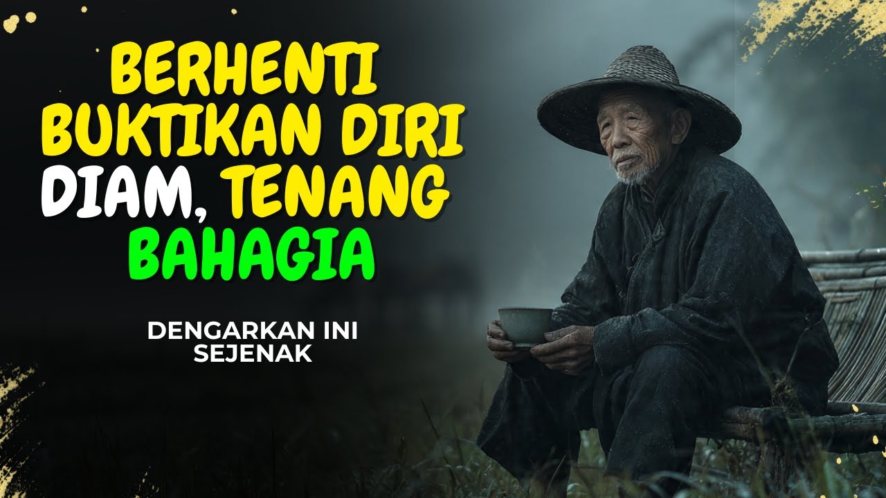 SAAT KAMU BERHENTI MEMBUKTIKAN DIRI, HIDUP MULAI TENANG || DIRI SEJATI