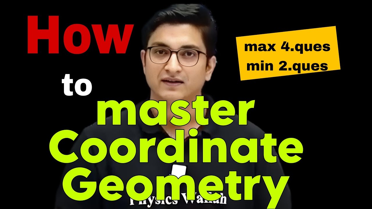 How to master🤐 coordinate Geometry 🫰 for jee mains and jee advance👉 😈 || sachin jhakar sir ❤||