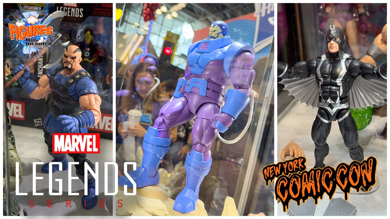 NYCC 2025 Marvel Legends Interview & Booth Tour! I AM APOCALYPSE!