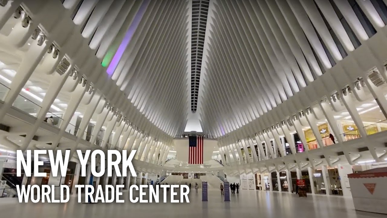 One World Trade Center (Oculus) Walking Tour - NYC, New York, USA