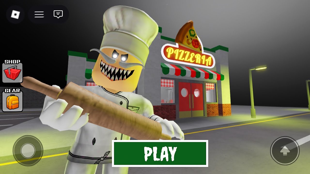 Escape Papa Pizza’s Pizzeria! SCARY OBBY roblox! Gameplay Walkthrough No Death 2K