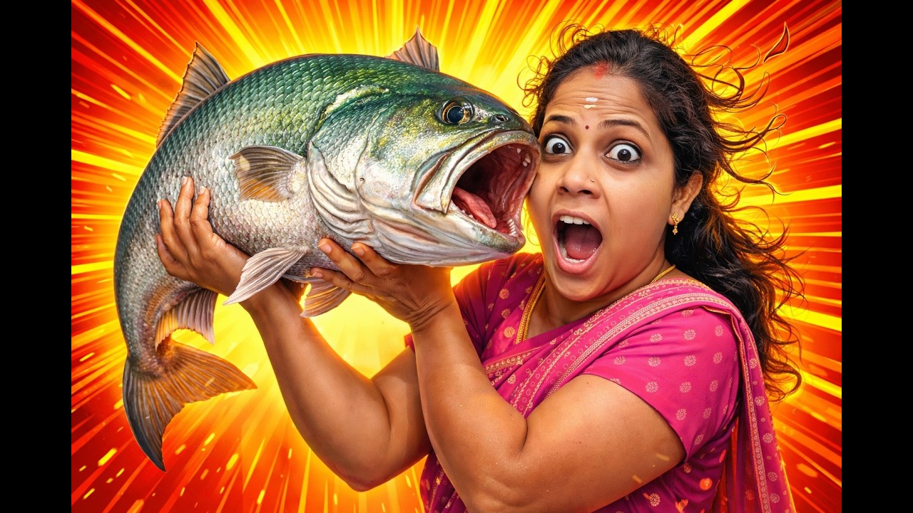 Fish market polama l Sunday vlog shared l #food #nonveg #nonvegrecipe #seafood #longvideo