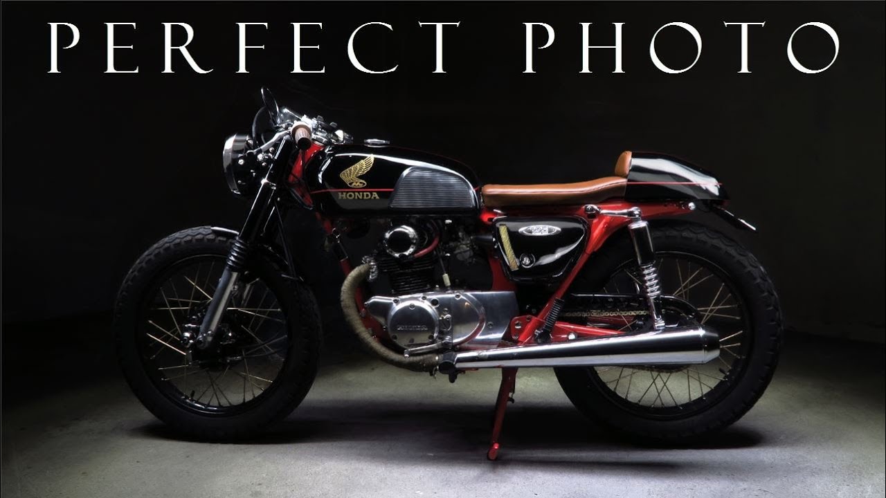 Cafe Racer (Tips to get a great photograph with a Honda CB 125)Part 1