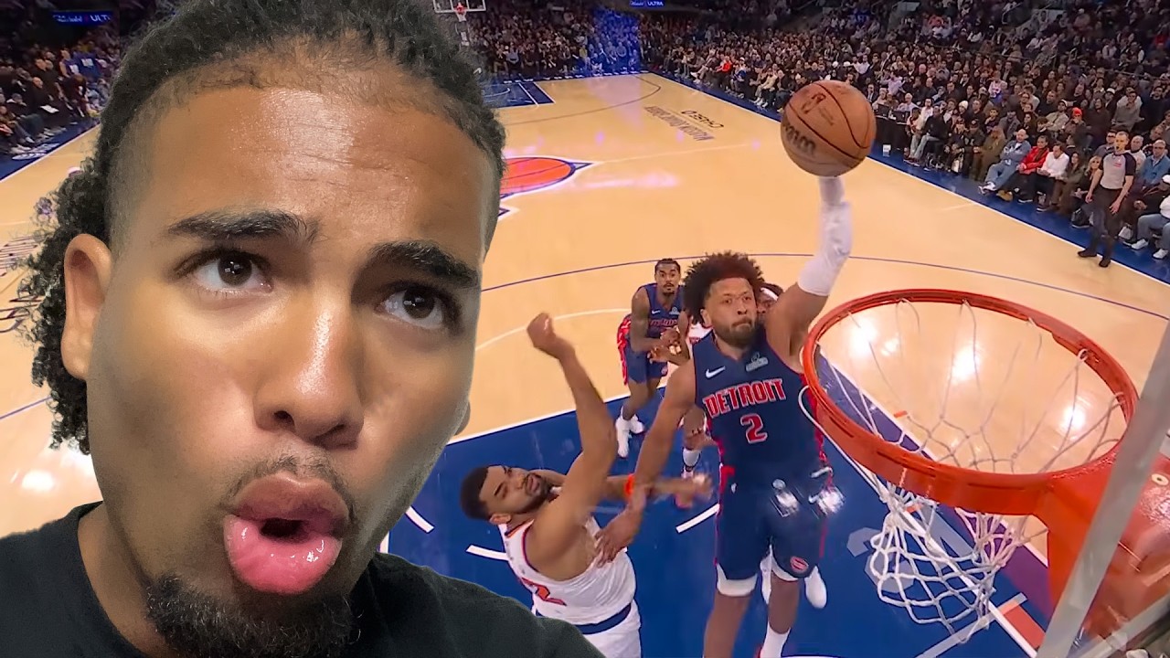 CADE 42 & 13!!!? Jay Smalls Reacts To New York Knicks vs Detroit Pistons Full Game Highlights