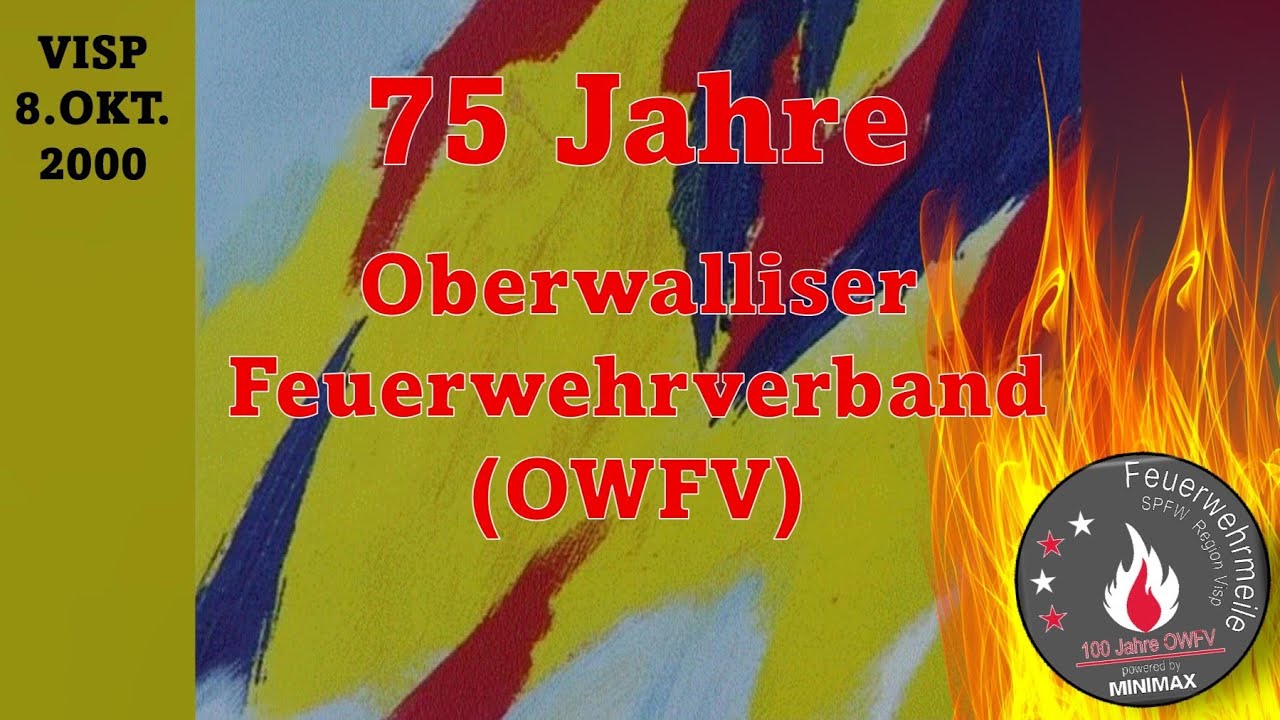 75 Jahre Oberwalliser Feuerwehrverband | Visp (2000)