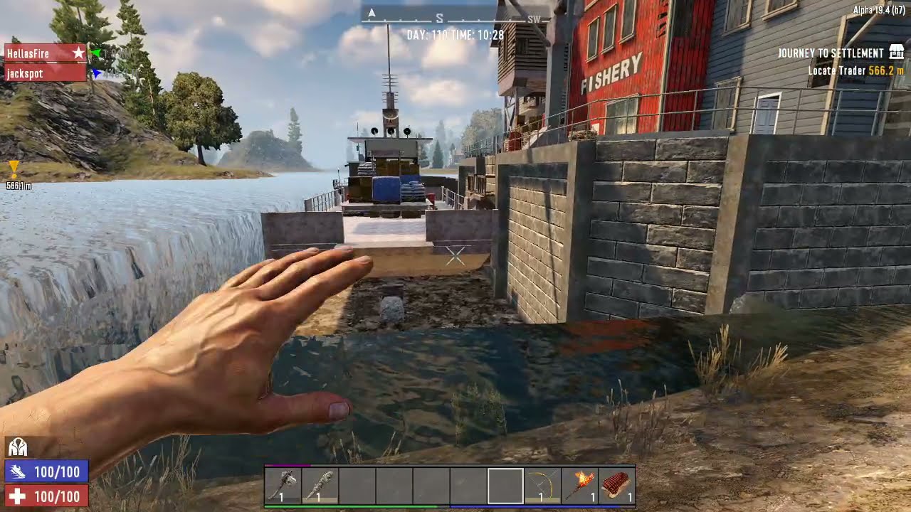 7 days to die Greek  First Day  Ep 1