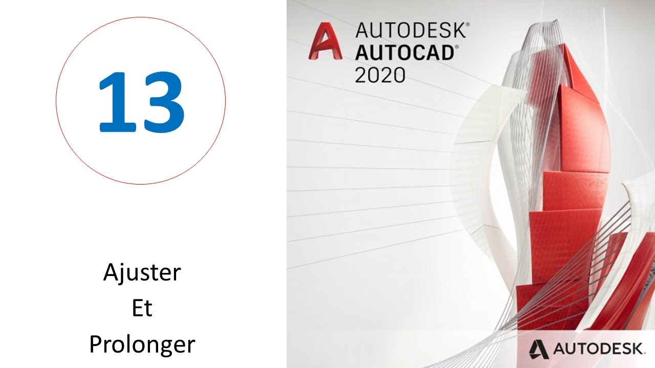 13) Formation AutoCAD Darija : Ajuster et Prolonger