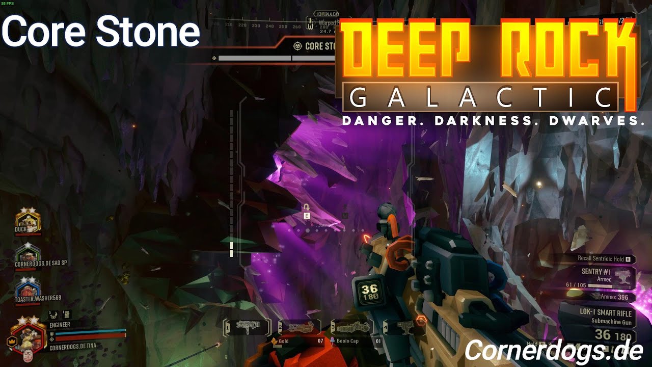 Deep Rock Galactic - Easy Way to Destroy the Core Stone on Haz 5