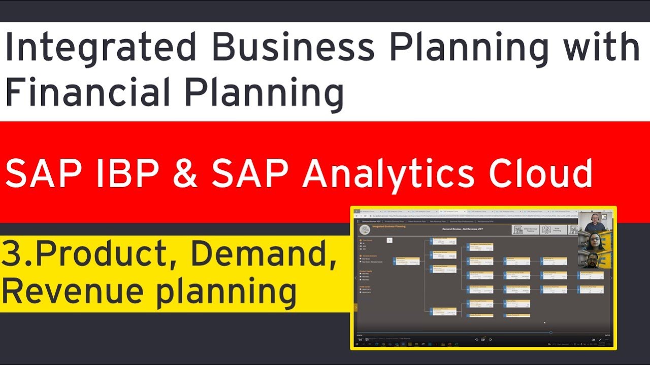 3 DEMAND & REVENUE PLANNING in SAP IBP and SAP Analytics Cloud (SAC)