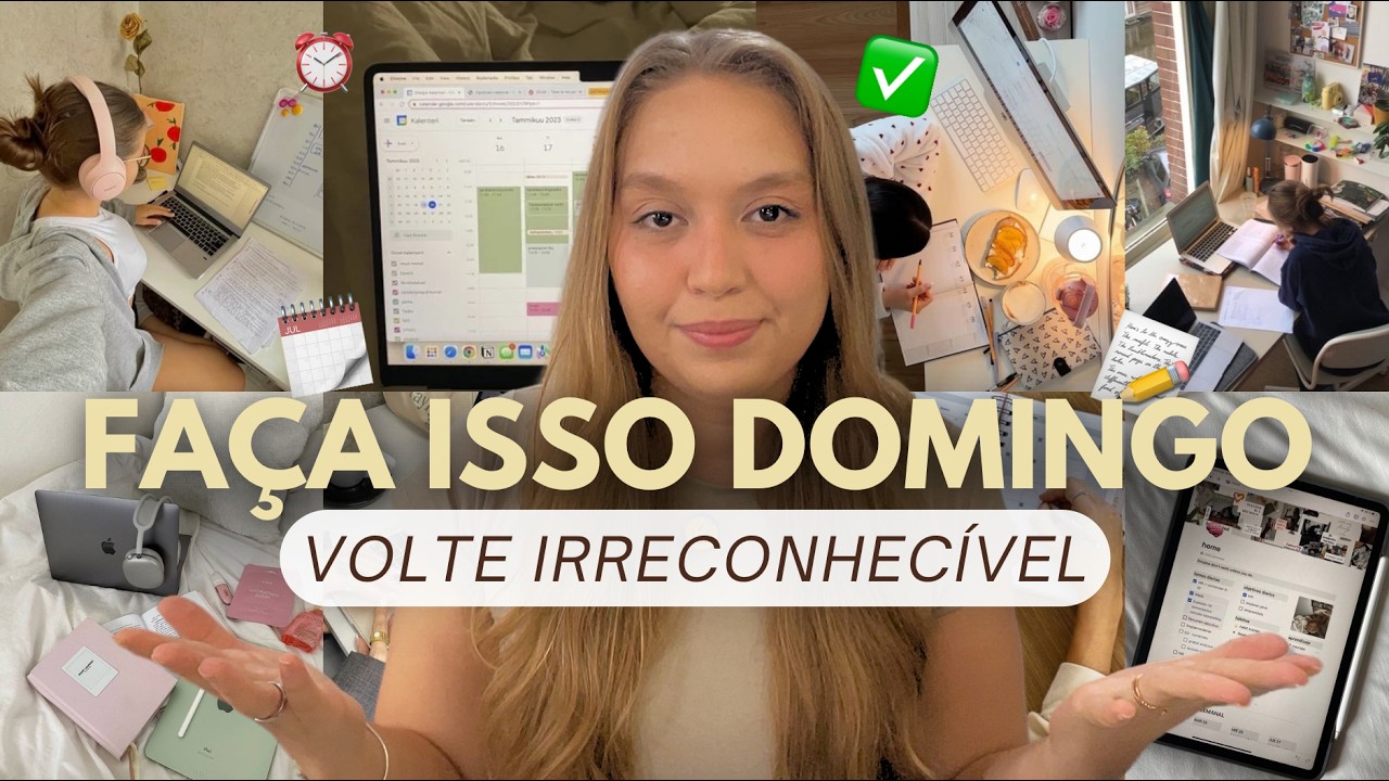 FAÇA ISSO NO SEU DOMINGO e tenha a melhor semana da sua vida !