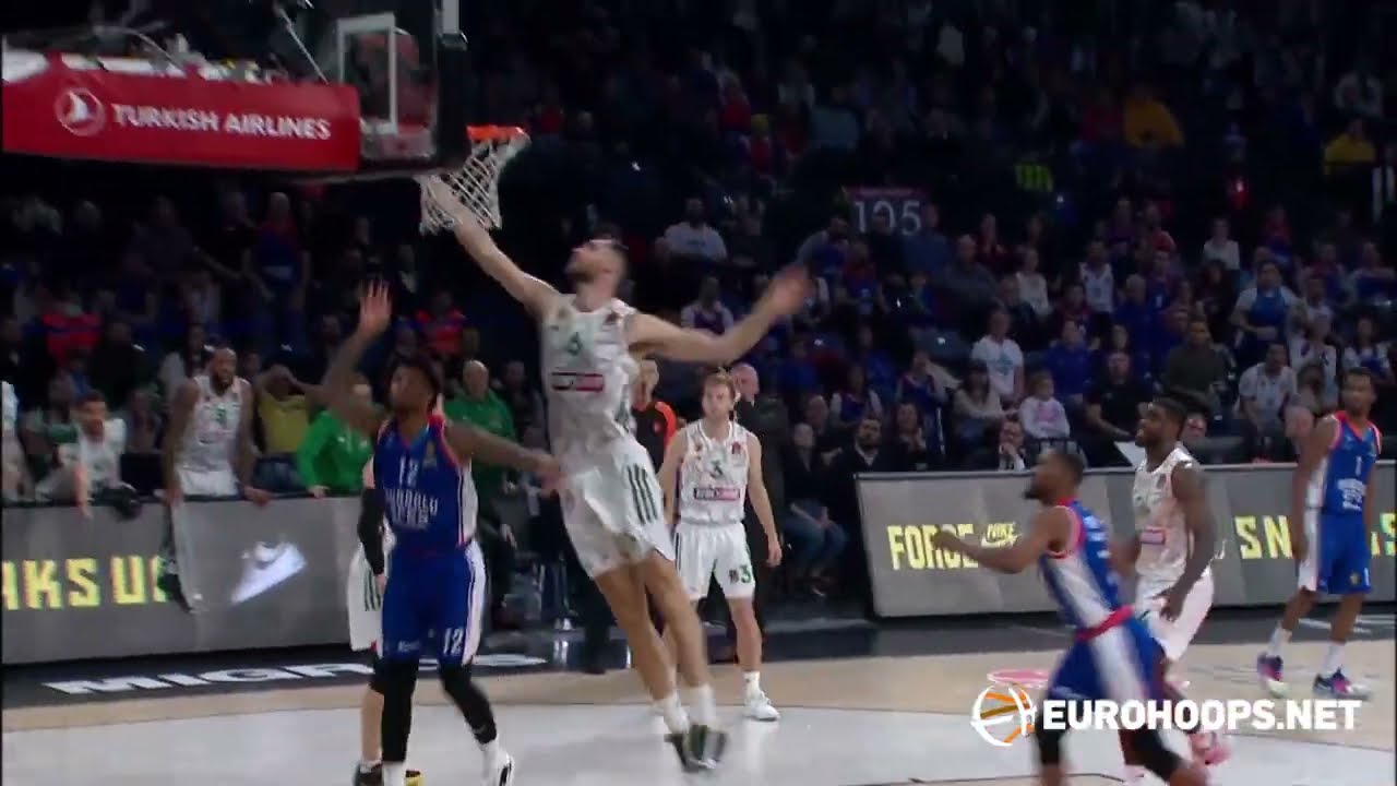 Anadolu Efes Istanbul-Panathinaikos Athens 88-69: Will Clyburn (23 points, 10 rebounds)