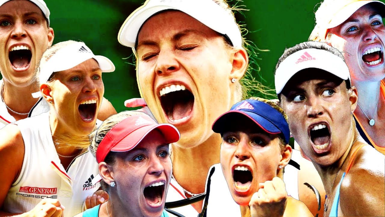 When Angelique Kerber SCREAM... (WTA Tennis)