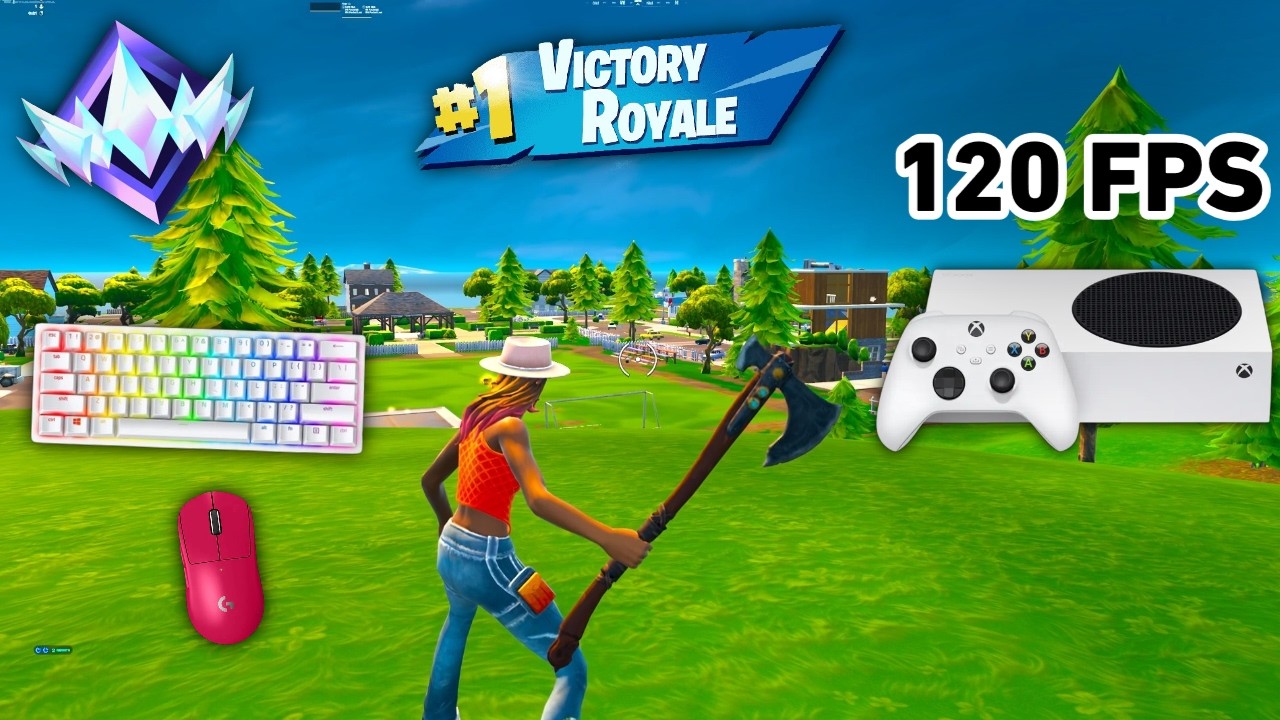 Fortnite Unreal Ranked Reload On Xbox Series S | Keyboard & Mouse Gameplay | 120 FPS | 4K