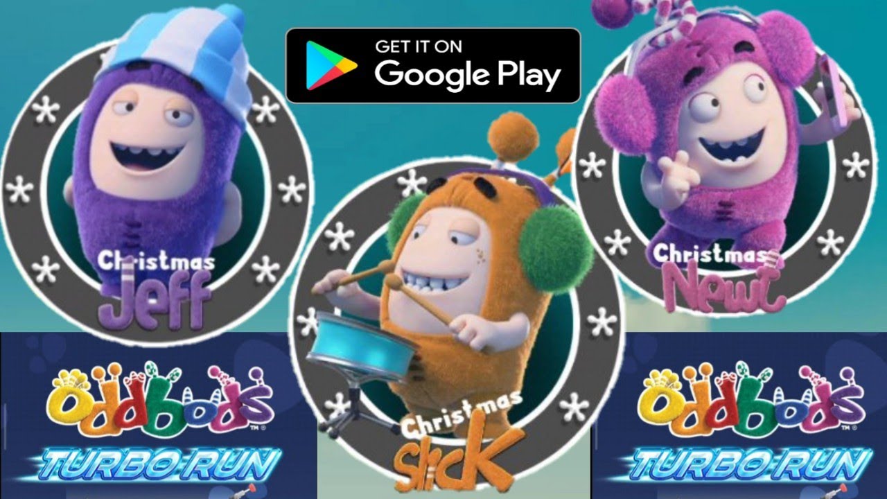 ODDBODS TURBO RUN | JEFF VS NEWT VS SLICK PART II