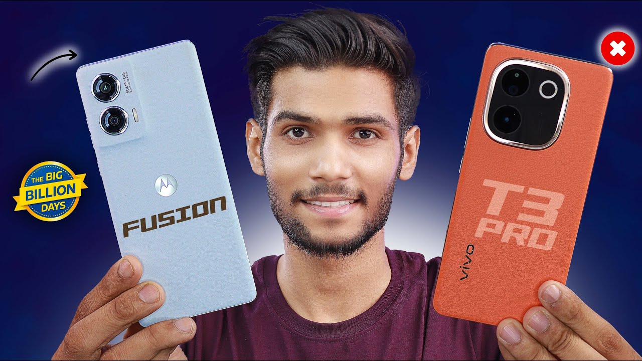 Moto Edge 50 Fusion vs Vivo T3 Pro 5G Detail Comparison? Best