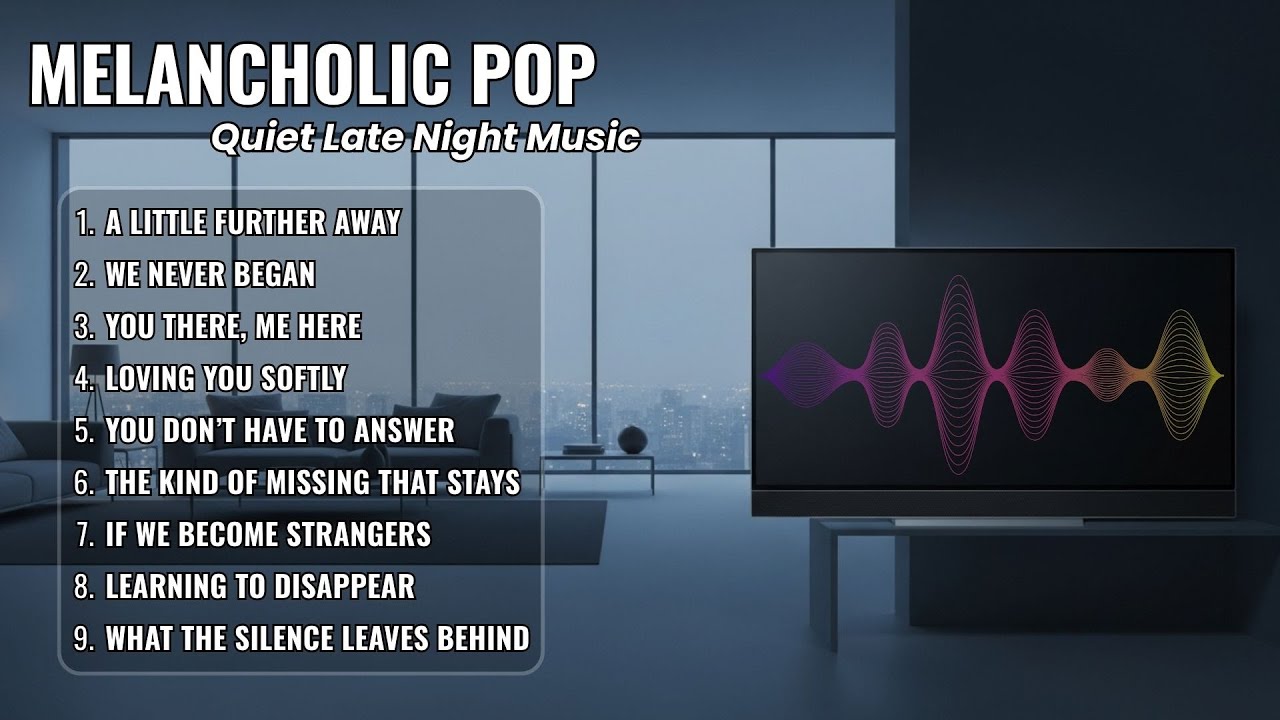 Melancholic Pop: Soft Sad Songs Playlist for Deep Relaxation and Study Focus