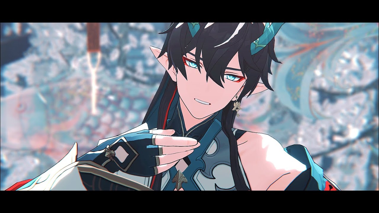 【崩壊：スターレイルMMD】桃源恋歌【飲月/Imbibitor Lunae】