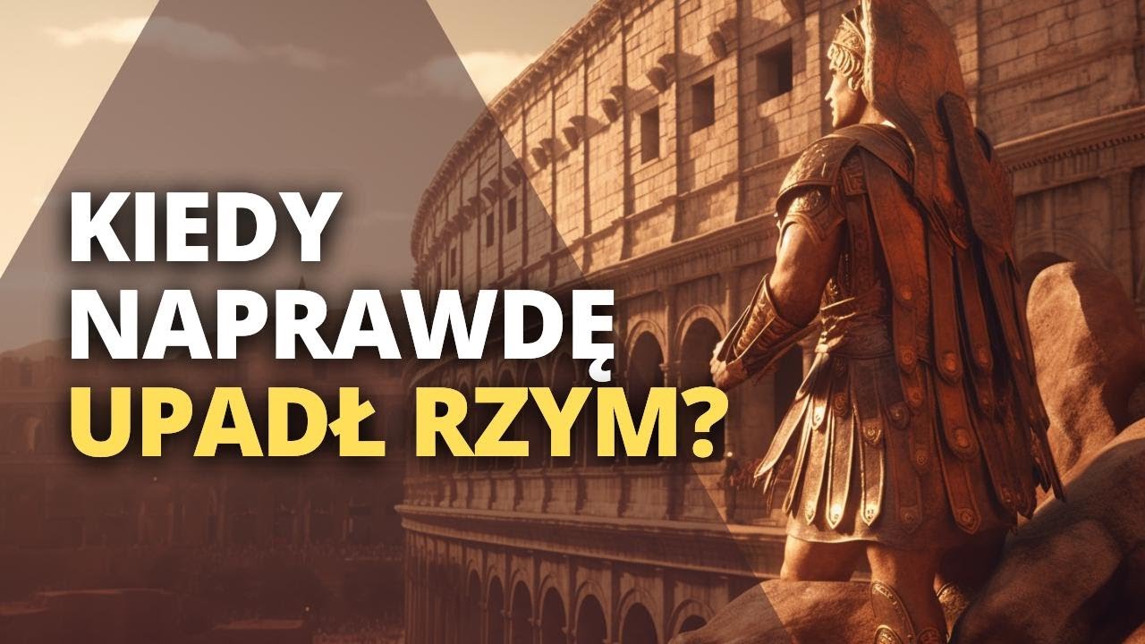 Rzym NIE upadł w 476 r. n.e. Oto prawdziwa data.