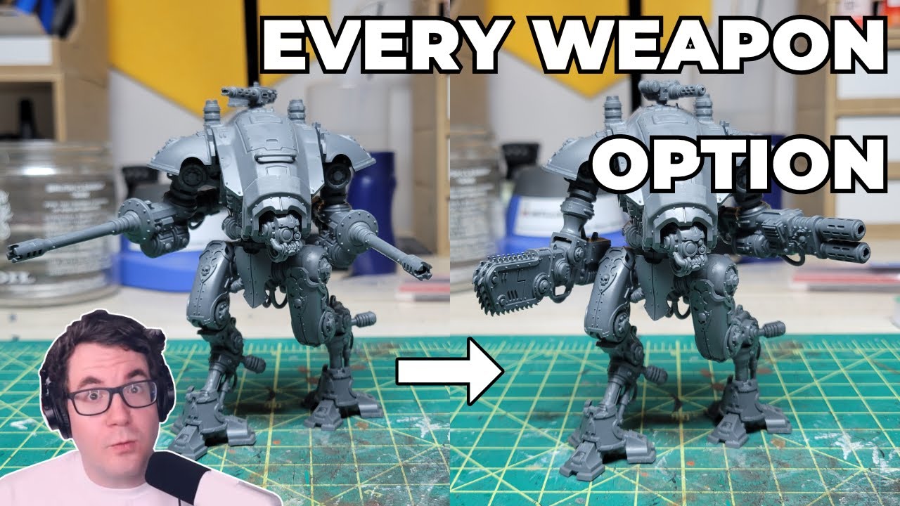 How to Magnetize Warhammer 40k Knight Armigers the Easy Way