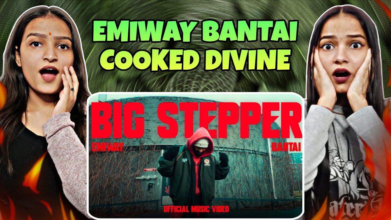 BIG STEPPER - EMIWAY BANTAI | Reaction & Review | Reactions Hut 