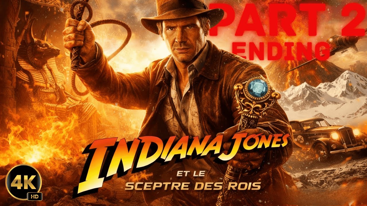 INDIANA JONES ET LE SCEPTRE DES ROIS - Part 2 | ENDING |Walkthrough FR No Commentary 4K|Gameplay PS5