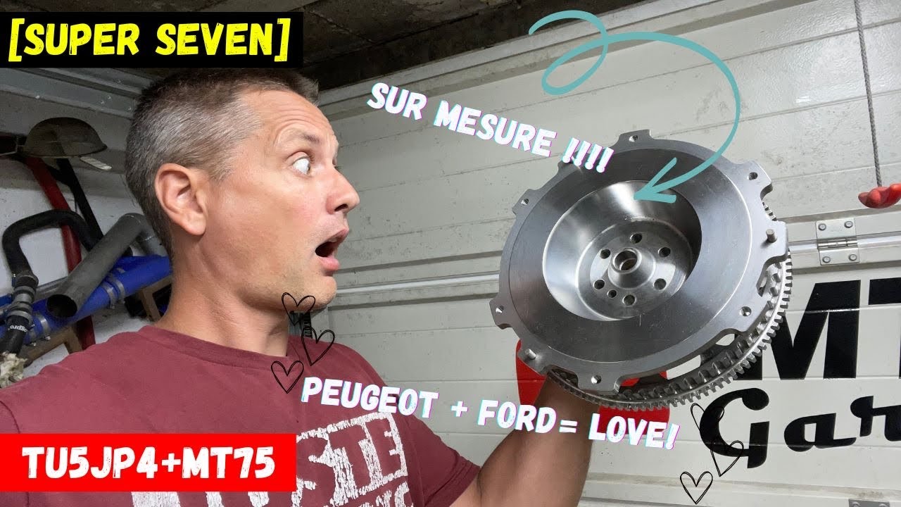 SUPER SEVEN: Volant moteur sur mesure, taillé masse!!!! (TU5JP4 + MT75)