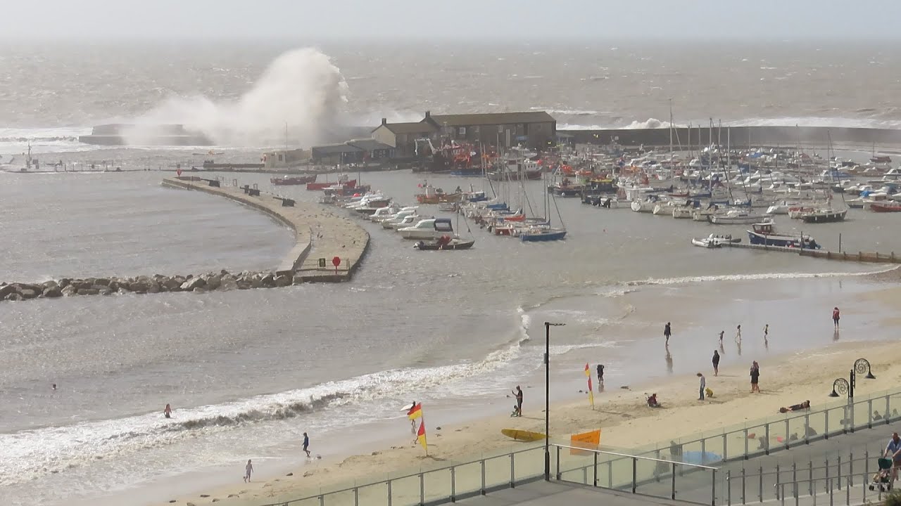 Storm Ellen Batters Lyme Regis