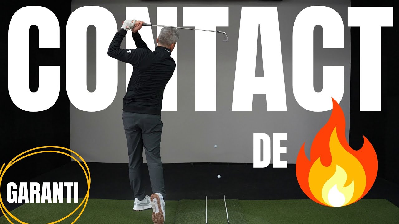 CONTACT PARFAIT AU GOLF 🔥 | L’exercice des 2 tiges