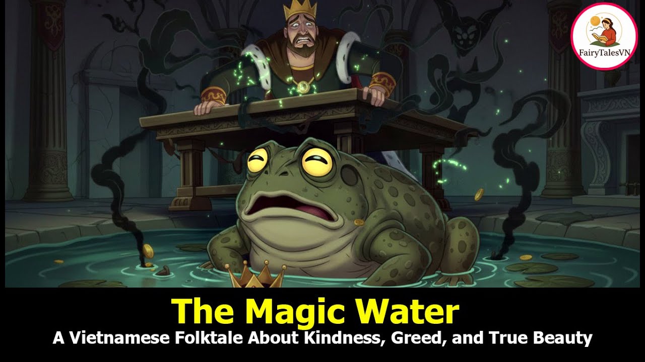 The Magic Water | A Vietnamese Folktale About Kindness, Greed, and True Beauty